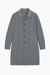 Men's Boglioli Grey Lightweight Trench Long Jacket