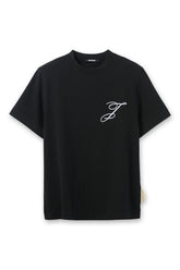 Men's Black Jacquemus Box Fit Logo T-Shirt