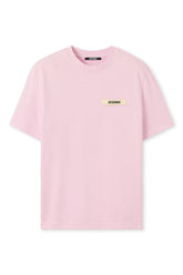 Men's Pink Jacquemus Le T-Shirt Gros Grain T-Shirt