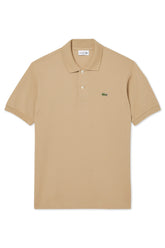Men's Beige Lacoste L1212 Classic Polo T-Shirt