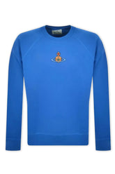 Men's Blue Centre Orb Vivienne Westwood Raglan Sweatshirt