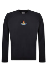 Men's Navy Centre Orb Vivienne Westwood Raglan Sweatshirt