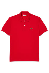 Men's Red Lacoste L1212 Classic Polo T-Shirt