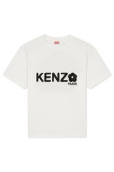 Men's White Kenzo Oversize Boke Flower 2.0 Logo T-Shirt