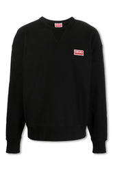 Men's Black Kenzo Paris Logo Sweatshirt