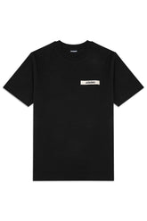 Men's Black Jacquemus Le T-Shirt Gros Grain T-Shirt