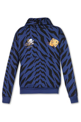 Men's Blue Vivienne Westwood Chaos Tiger Print Hoody