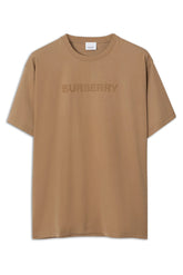 Men's Camel Burberry Logo T-Shirt