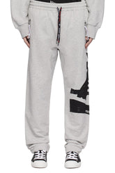 Men's Grey Vivienne Westwood Sunken Orb Football Sweatpants