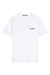 Men's White Jacquemus Saint Tropez Place des Lices Address T-Shirt