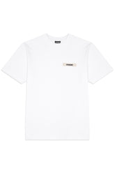Men's White Jacquemus Le T-Shirt Gros Grain T-Shirt