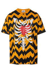 Men's Yellow Vivienne Westwood Oversized Zig Zag T-Shirt