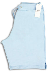 Men's Baby Blue Ami Paris Embroidered Logo Shorts