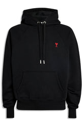 Men's Black Ami de Coeur Print Hoodie