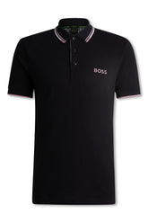 Men's Dark Blue Boss Paddy Pro Piqué Polo Shirt