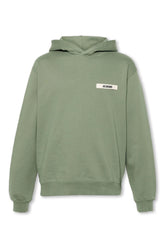Men's Green Jacquemus Gros Grain Patch Logo La Casa Hoodie