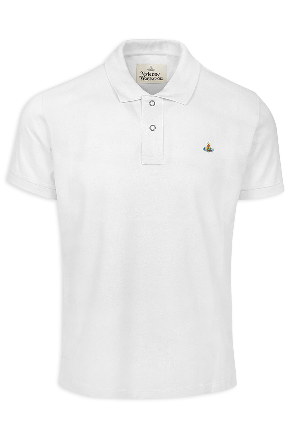 Organic Cotton Classic Polo Orb Embroidery Timeless Style Comfort