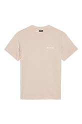 Men's Light Beige Jacquemus Les Classiques Logo T-Shirt