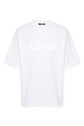 Men's White Jacquemus Les Classiques Typo T-Shirt