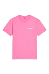 Men's Pink Jacquemus Les Classiques Logo T-Shirt