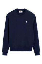 Men's Bleu Nuit Ami Paris 'Ami De Coeur' Sweatshirt