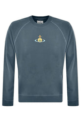 Men's Grey Centre Orb Vivienne Westwood Raglan Sweatshirt