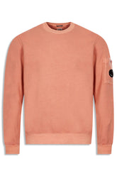 Men's C.P. Company Cedar Wood Crew Neck Long Sleeve Sweatshirt