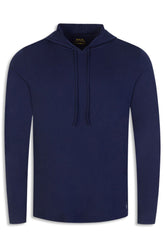 Men's Navy Ralph Lauren Sleep Polo Hoodie