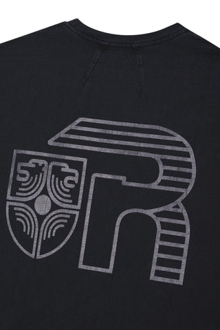Men's Vintage Black Rhude 'Banque' Logo T-Shirt