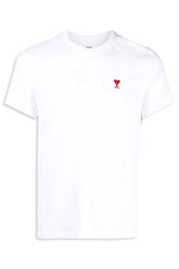 Men's White Ami Paris 'Ami De Coeur' Slim Fit T-Shirt