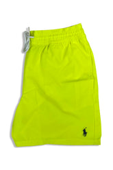Men's Yellow Polo Ralph Lauren Traveller Slim Fit Swim Shorts