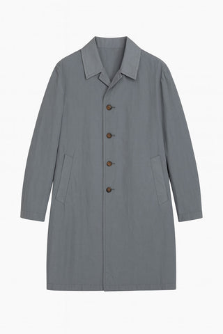 Men's Boglioli Grey Trench Long Jacket