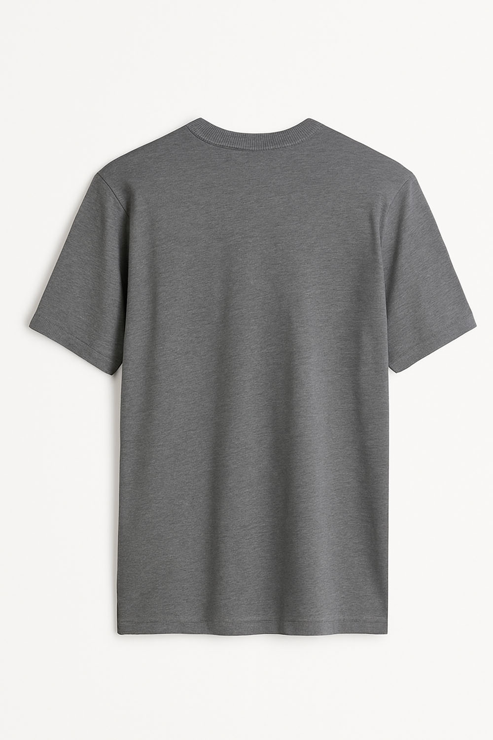 Men's Boglioli Grey Knitted Cashmere Blend T-Shirt