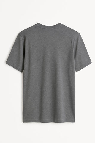 Men's Boglioli Grey Knitted Cashmere Blend T-Shirt