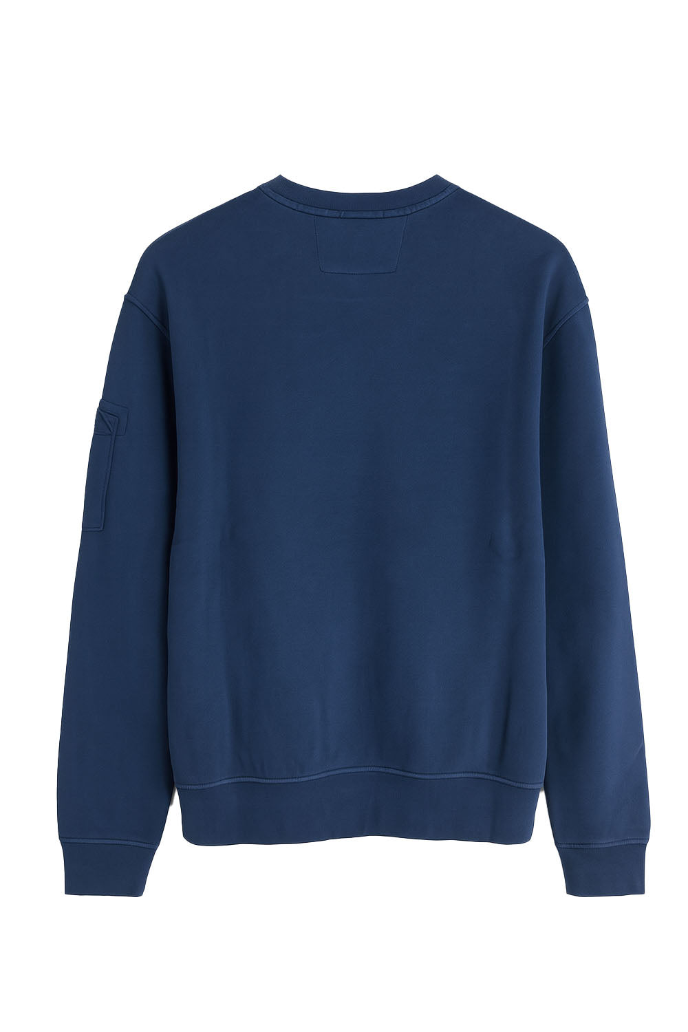 Men's C.P. Company Brushed Cotton Navy Blue Long Sleeve Sweatshirt
