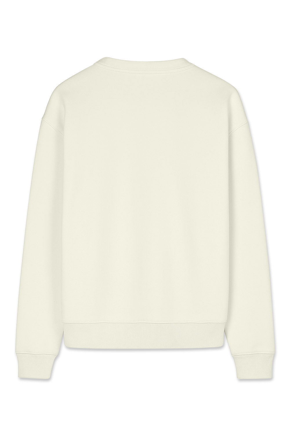 Men's Acne Studio Cream Franklin Stamp Oversized Logo Print Sweatshirt