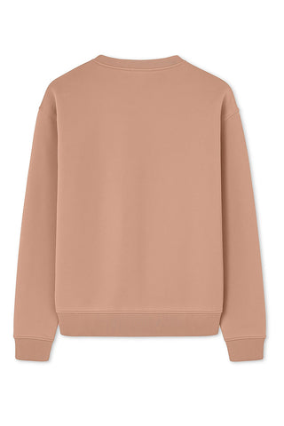 Men's Acne Studio Pink Franklin Stamp Oversized Logo Print Sweatshirt