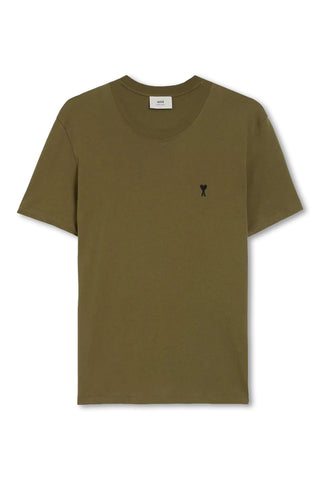 Men's Bronze Ami Paris 'Ami De Coeur' Cotton T-Shirt