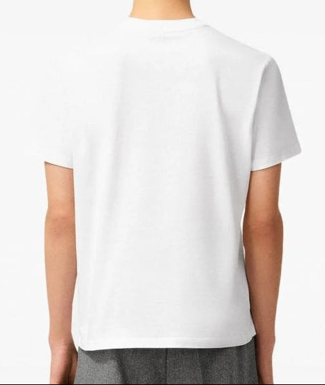 Men's White Ami Paris 'Ami De Coeur' Black Heart Slim Fit T-Shirt