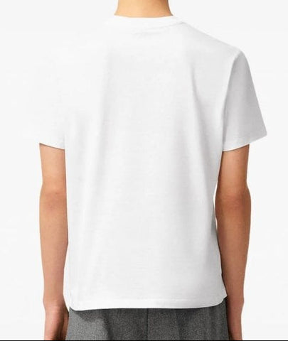 Men's White Ami Paris 'Ami De Coeur' Black Heart Slim Fit T-Shirt