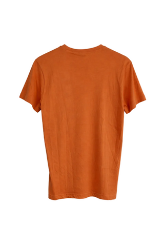 Men's Orange Hugo Boss Logo T-Shirt