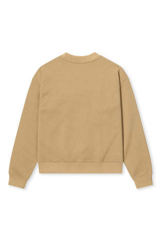 Men's Sand Hugo Boss Nalves Crew Sweater