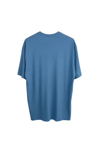Men's Blue Hugo Boss Logo T-Shirt