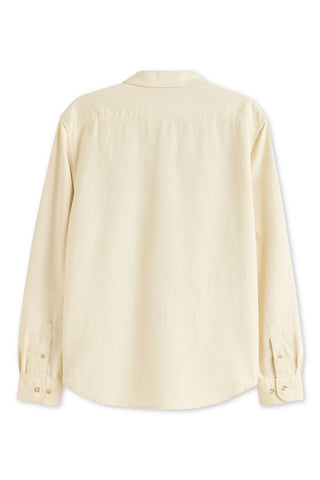 Men's Boglioli Soft Beige Cotton Shirt