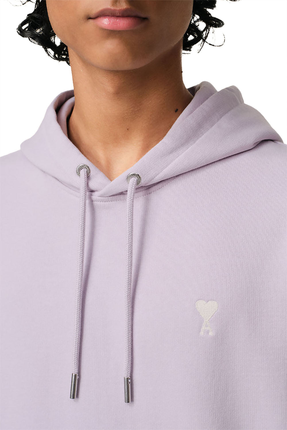 Men's Ami Paris de Coeur Lilac Hoodie
