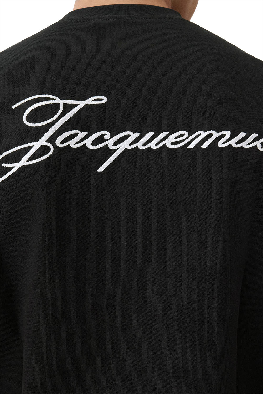 Men's Black Jacquemus Box Fit Logo T-Shirt