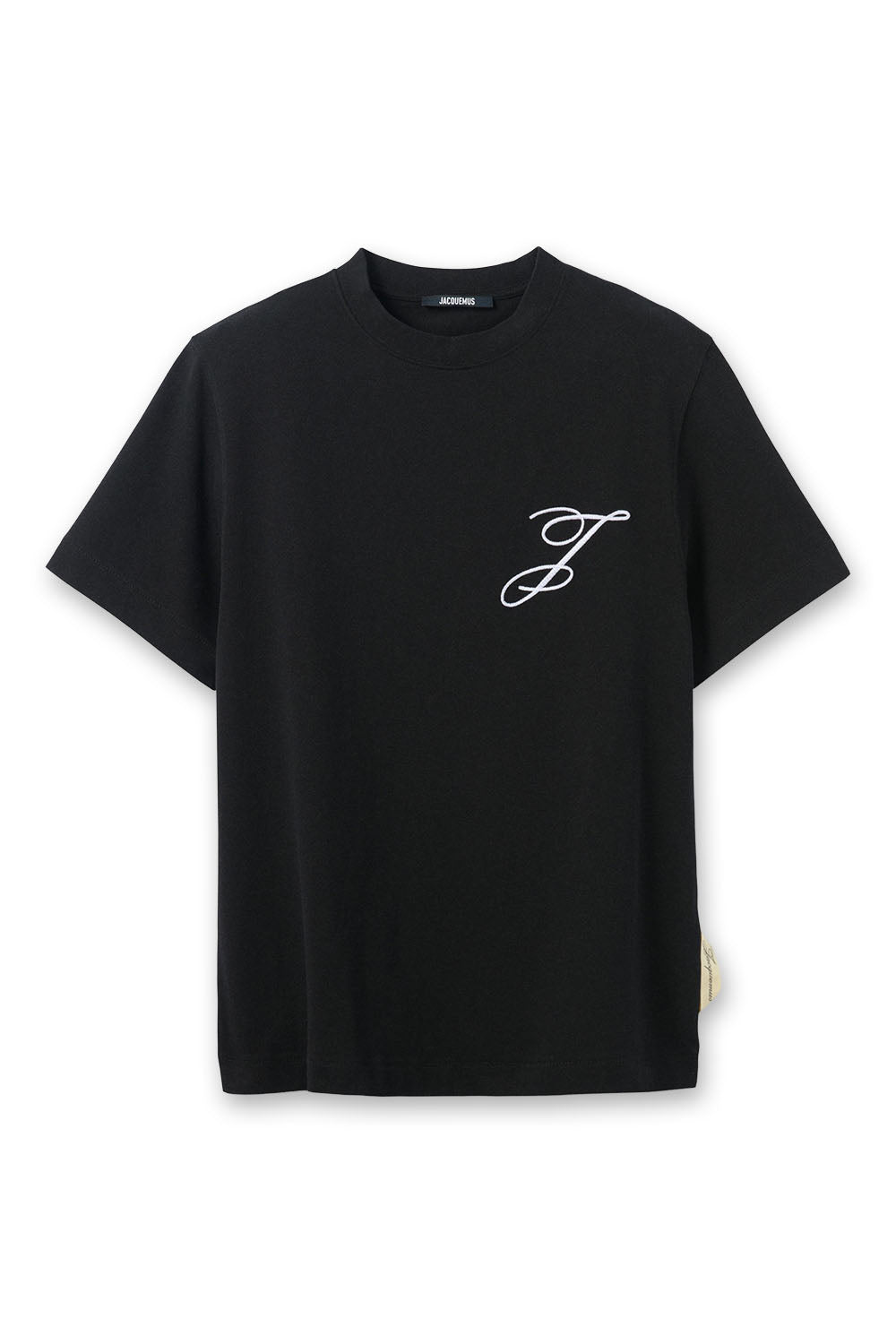 Men's Black Jacquemus Box Fit Logo T-Shirt