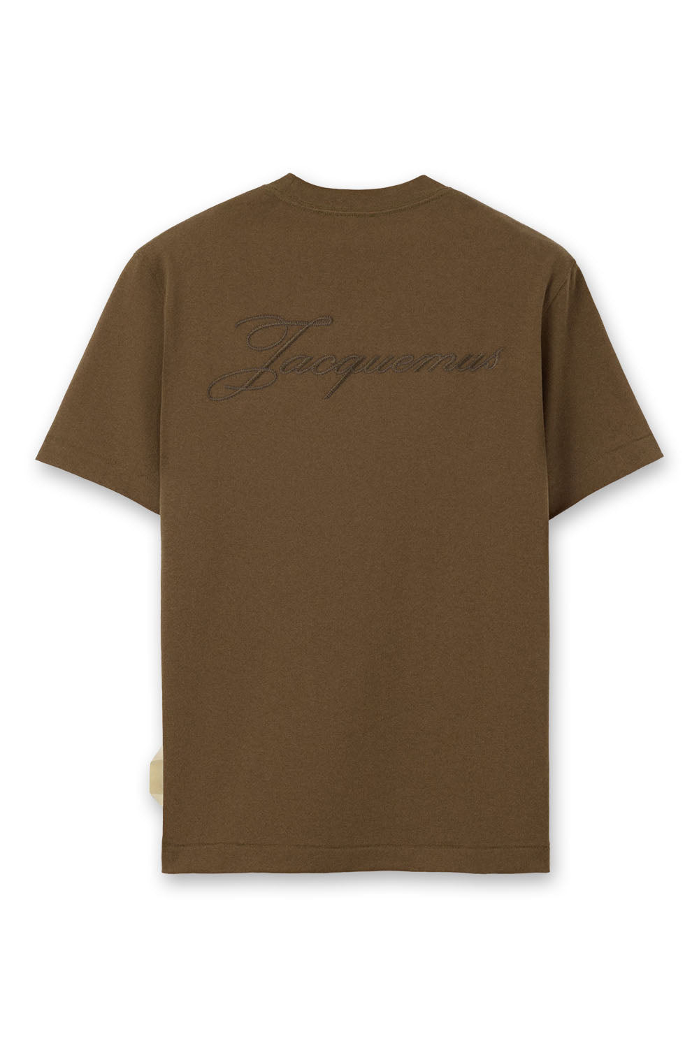 Men's Khaki Jacquemus Box Fit Logo T-Shirt