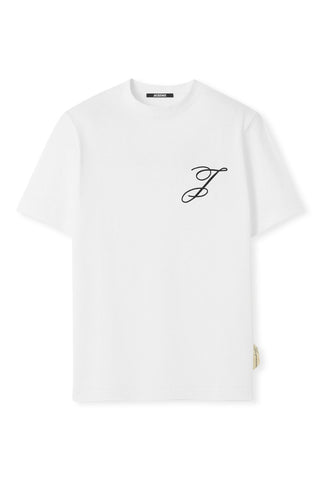 Men's White Jacquemus Box Fit Logo T-Shirt
