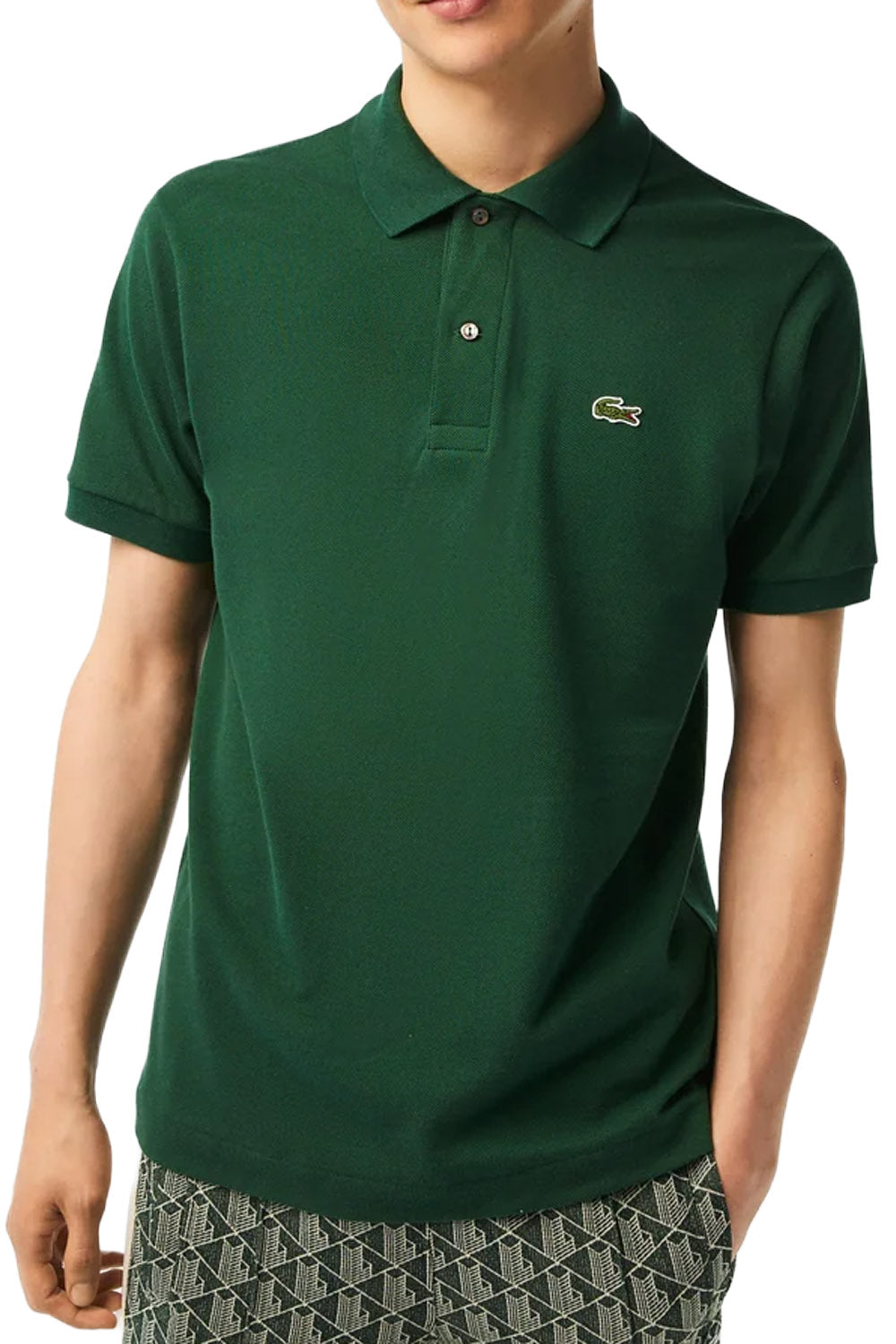 Men's Vert Lacoste L1212 Classic Polo T-Shirt